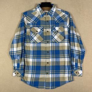 Legendary Whitetails Mens Flannel Shirt S Long Sleeve Pockets Regular‎ Fit Plaid